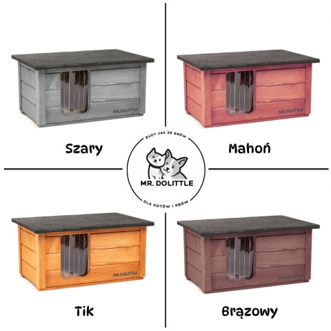 Zestaw Buda Średnia + Legowisko + Stojak Duży